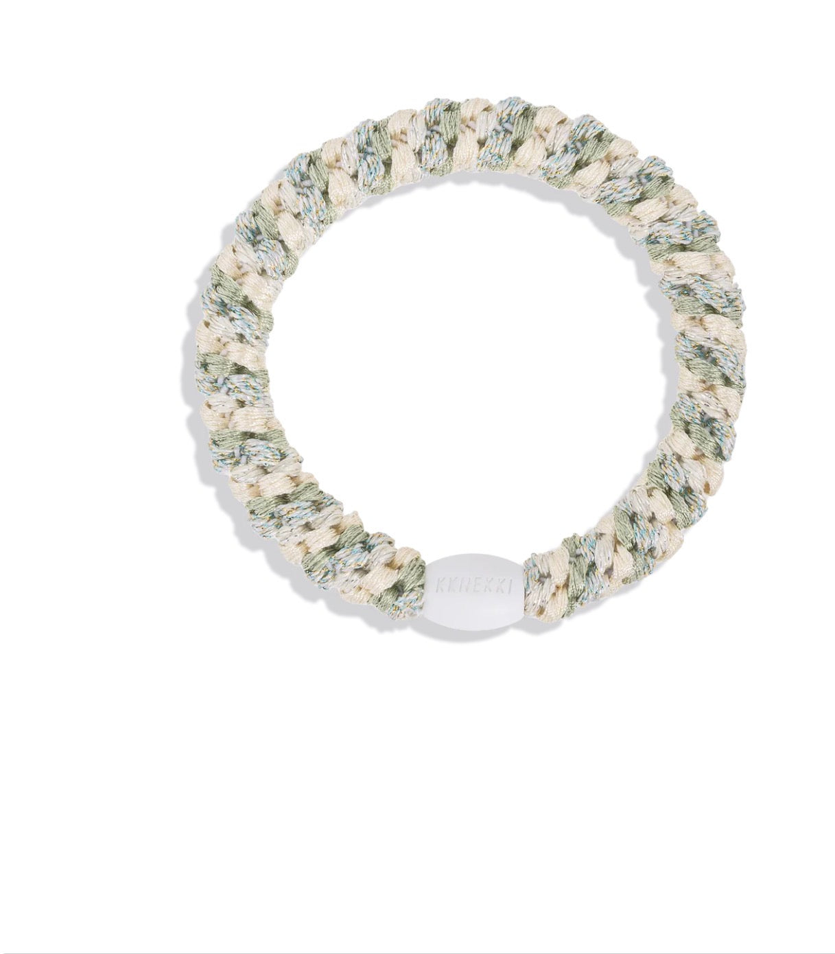 KKNEKKI - MIX IVORY GLITTER DUSTY LIND GREEN