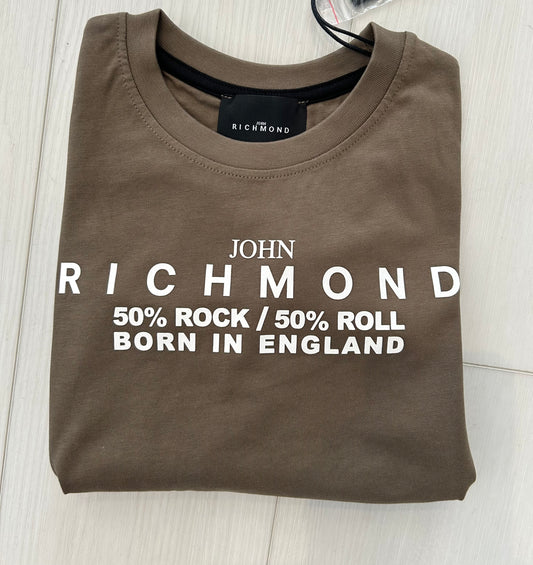 Richmond RBA24043TS T-SHIRT WITH LONG SLEEVES AND LOGO