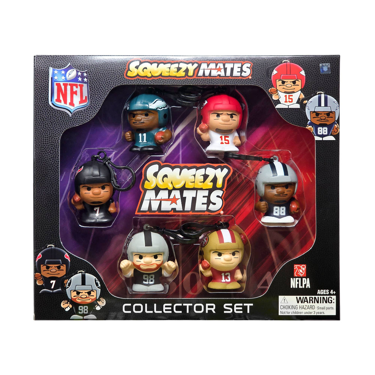 Party Animal - NFL SqueezyMates 6-Figure Set