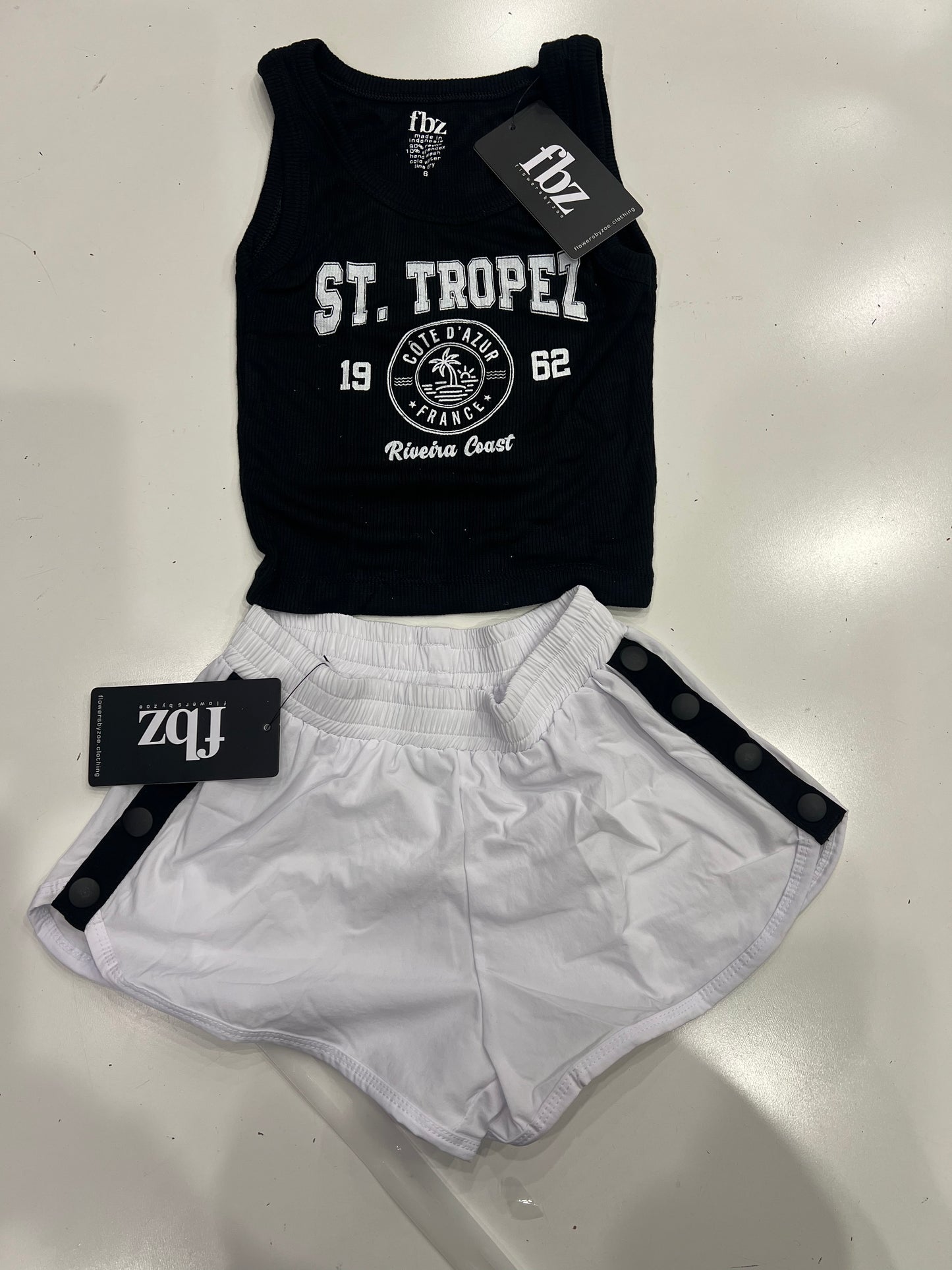 FBZ st tropez short set