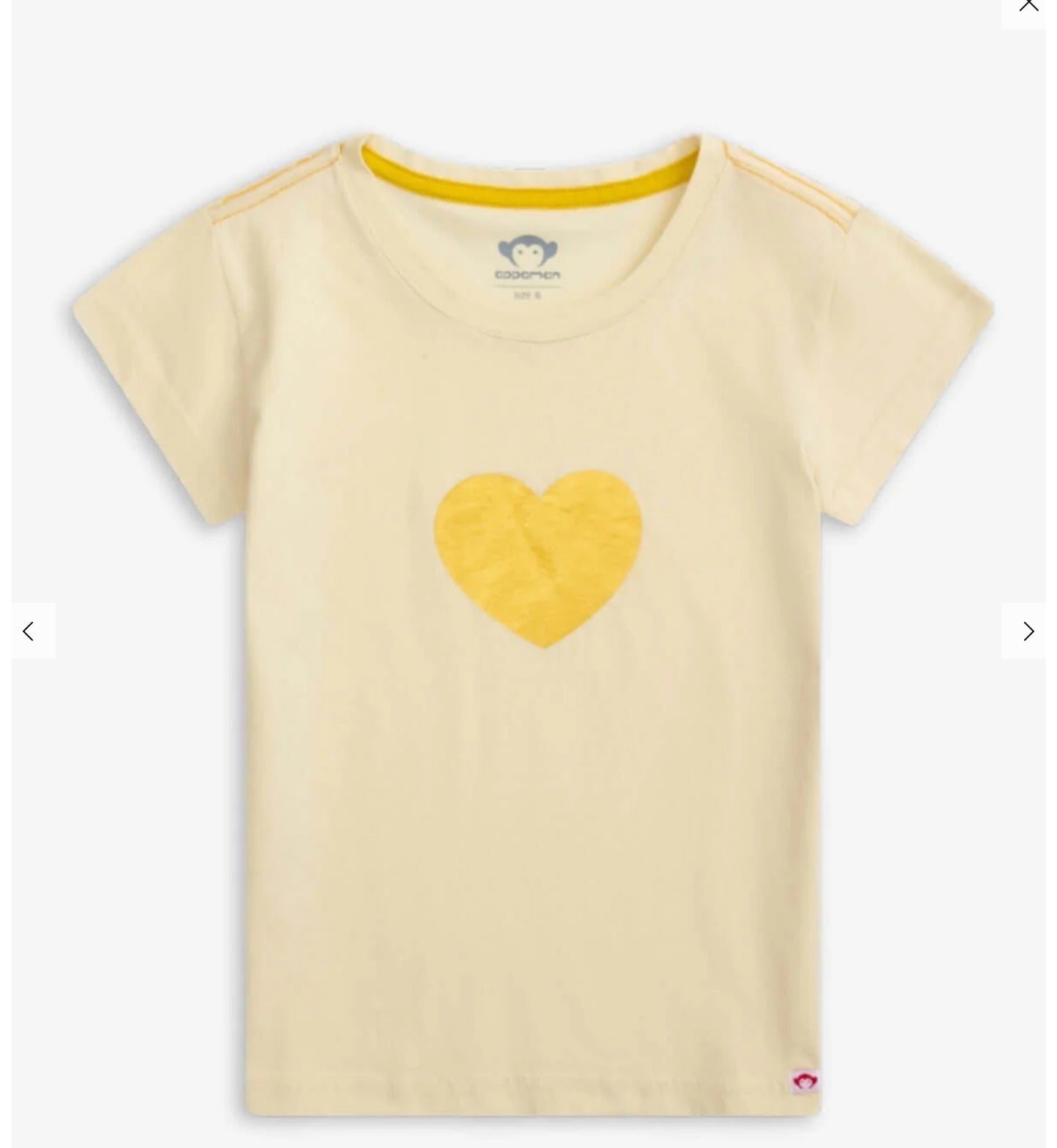 Appaman - Off White Square Cut tee