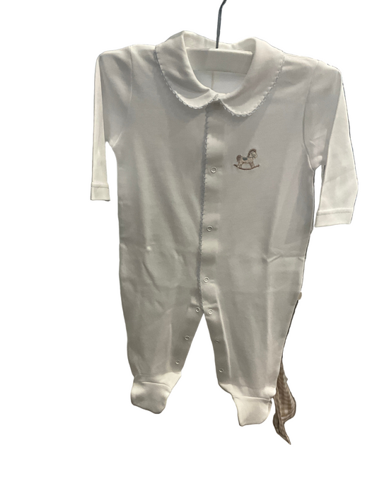 Baby GI - Cotton Rocking Horse Footie