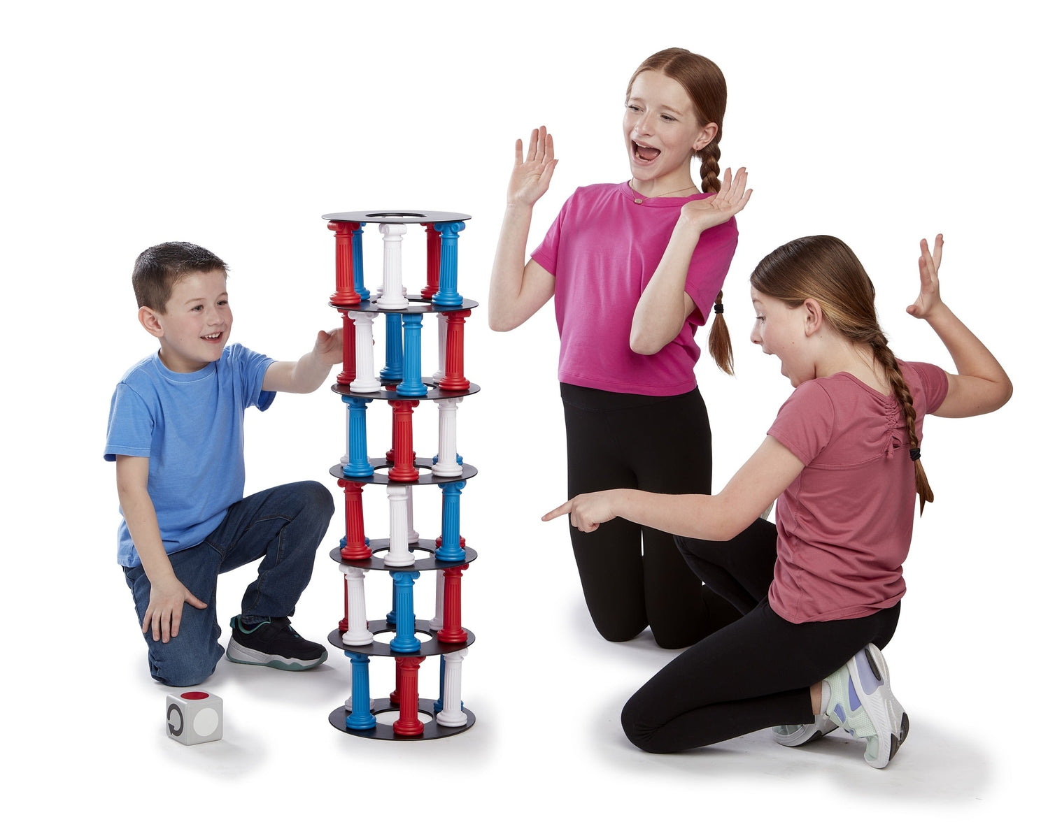 Model image of kids playing with the toy.