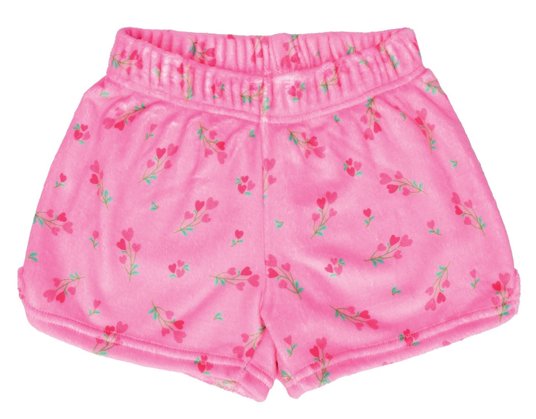 Iscream Theme Sweet Pink Plush Shorts