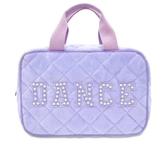 Iscream Love to Dance Quilted Large Cosmetic Bag