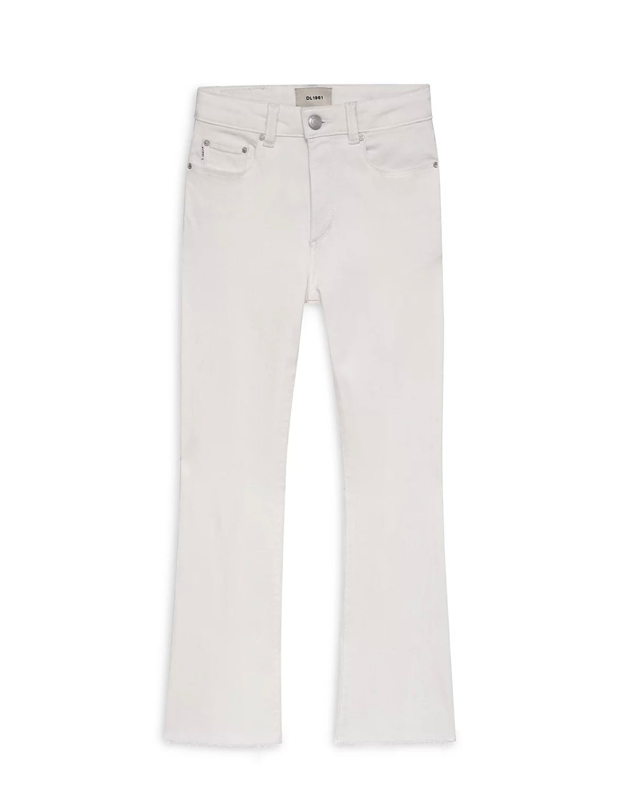 DL1961 - Claire Toddler: Crop White Raw (DL Ultimate)
