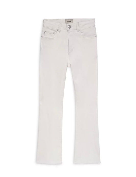 DL1961 - Claire Toddler: Crop White Raw (DL Ultimate)