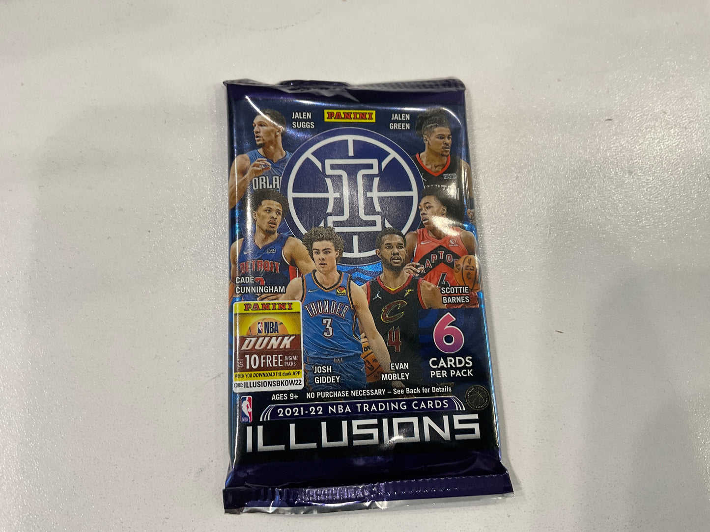 Illusions 2021-22 NBA trading cards