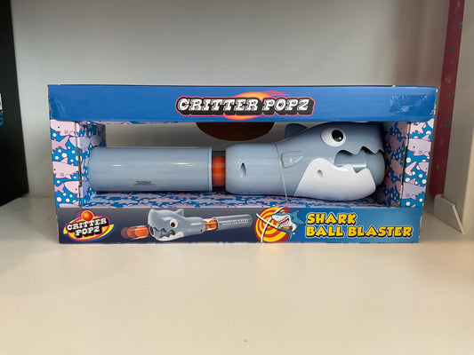 Master Toys- CRITTER POPZ- SHARK BALL BLASTER