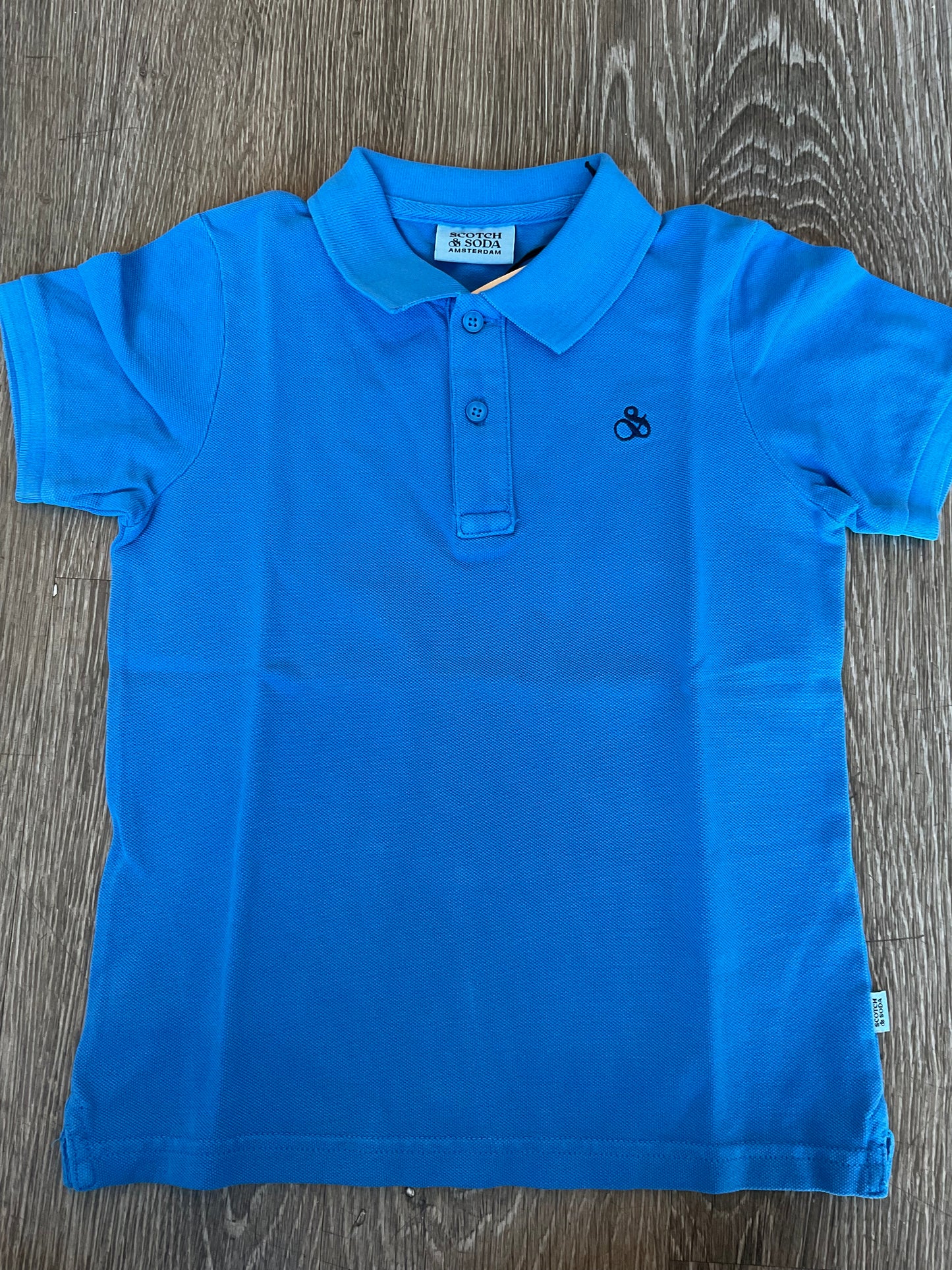 Scotch and Soda Garment-Dyed Pique Polo