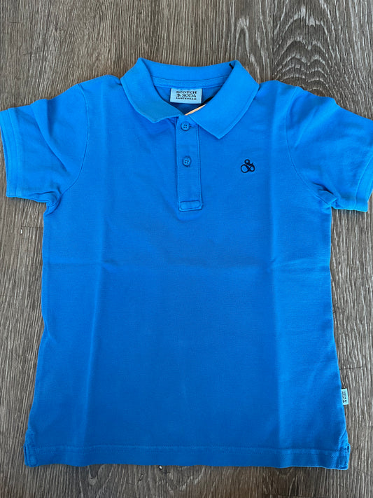 Scotch and Soda Garment-Dyed Pique Polo