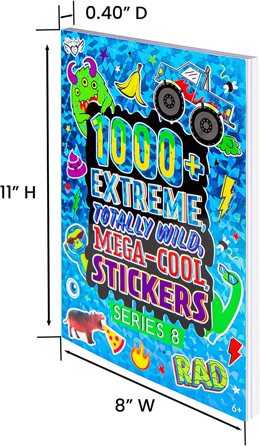 Fashion Angels 1000+ Mega Cool Stickers - Series 8