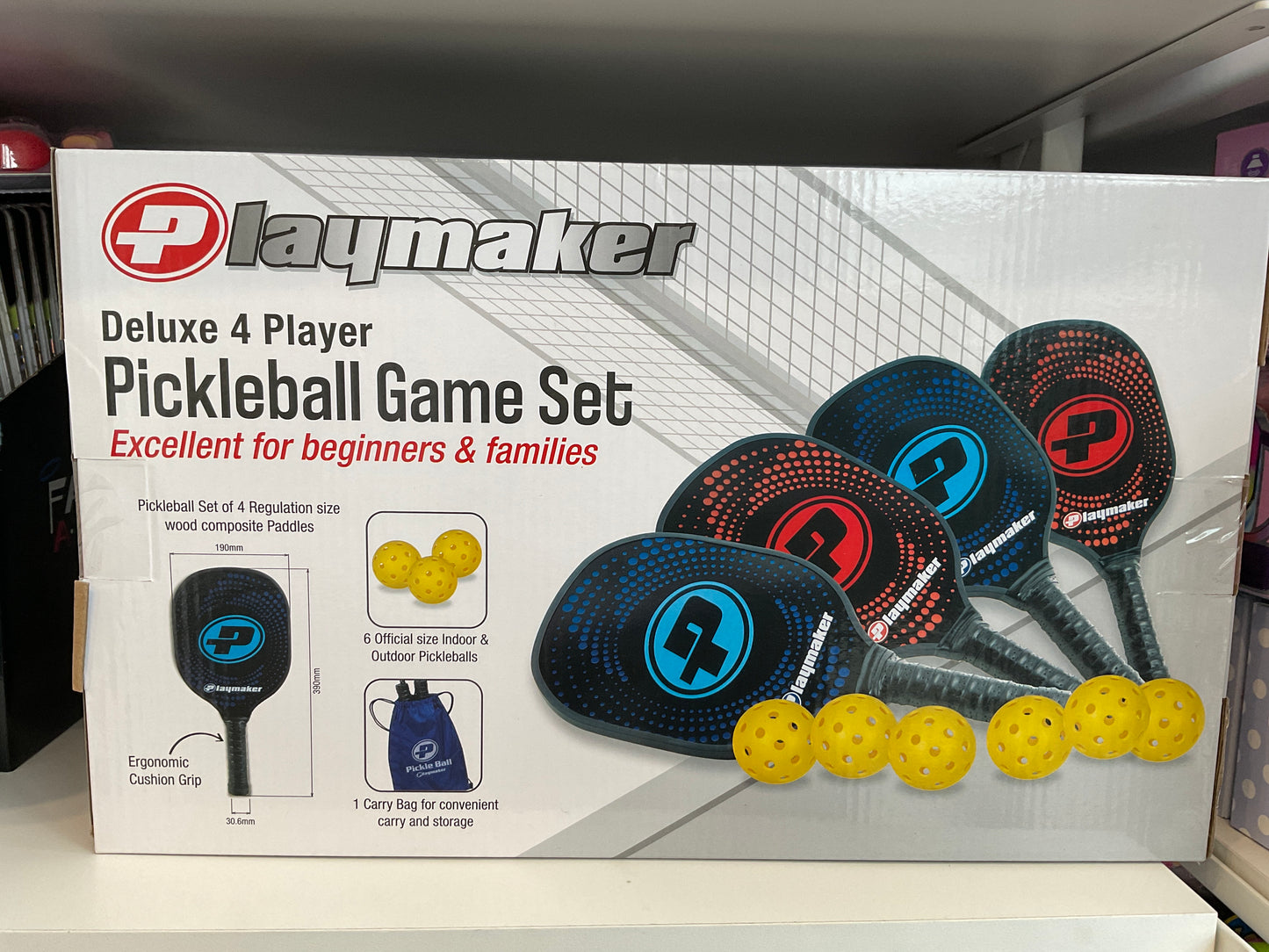 Master Toys-4 PLAYER PICKLEBALL SETS