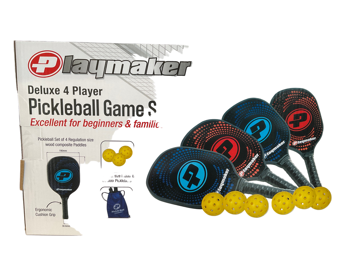 Master Toys-4 PLAYER PICKLEBALL SETS