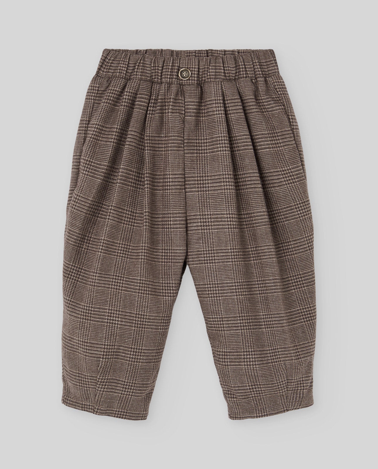 Paz Rodriguez - Noz Woven Newborn Trousers, Moka