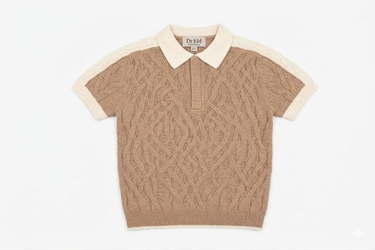 Dr. Kid - Camel Short Sleeve Polo