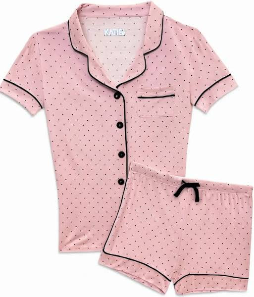 Katie J - Junior (big girl) Short Sleeve & Shorts PJ Set
