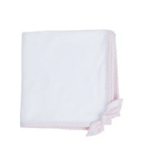 Baby gi pink bow blanket SU10G