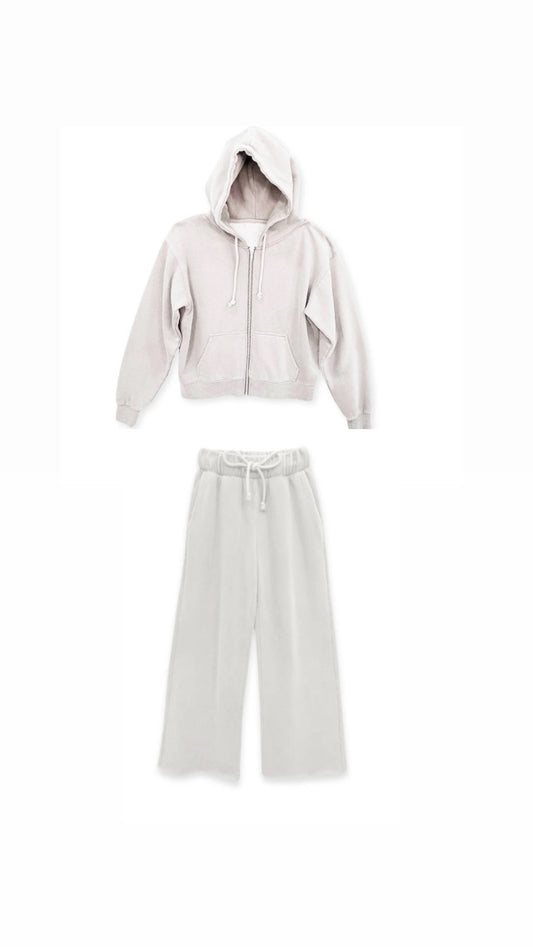 KatieJ zip up and pants set