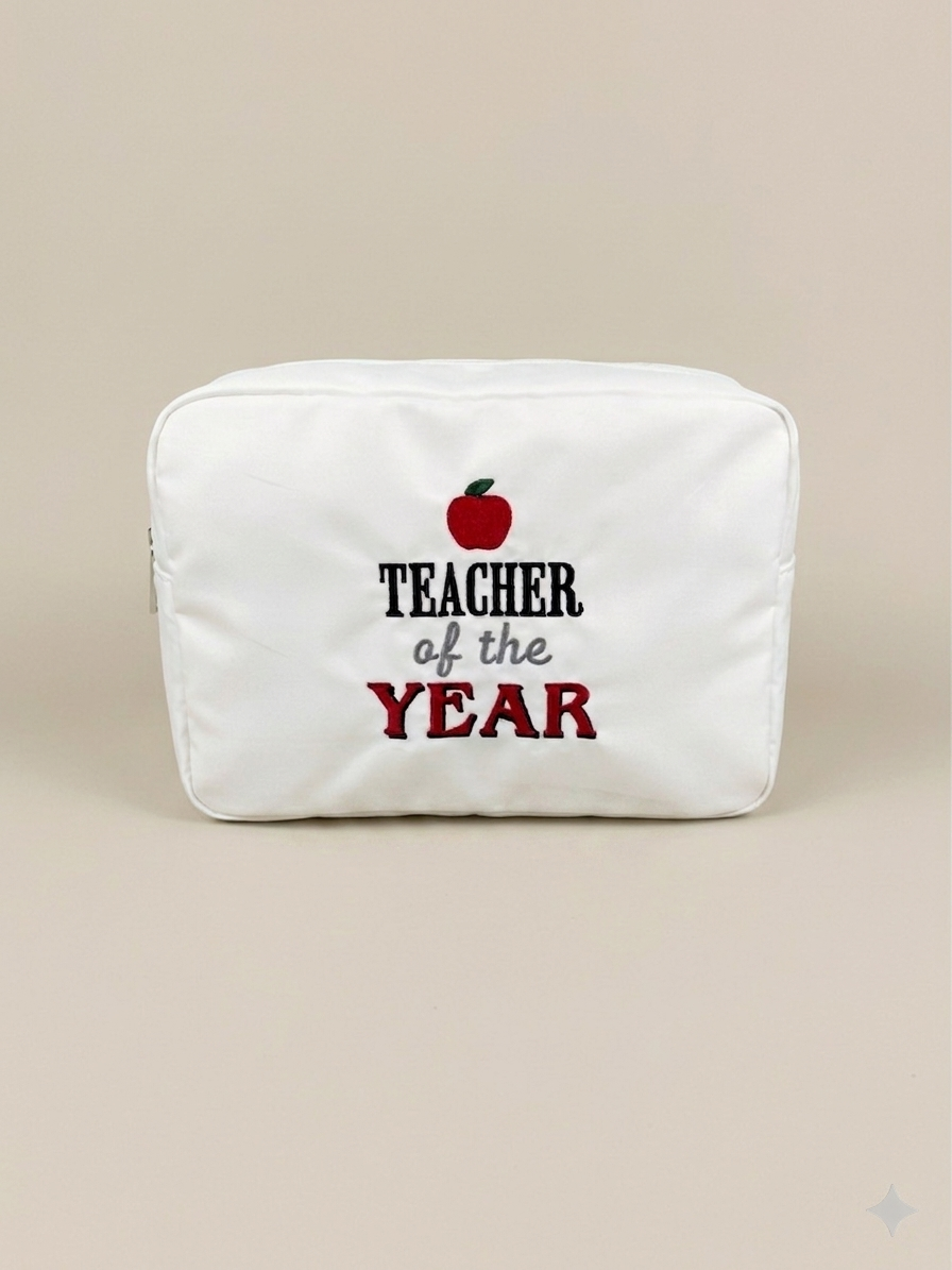 Teacher Appreciation Cosmetic Bag