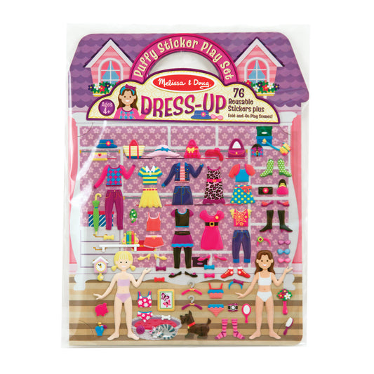 Melissa and Doug Puffy Stickers Play Set: Dress Up