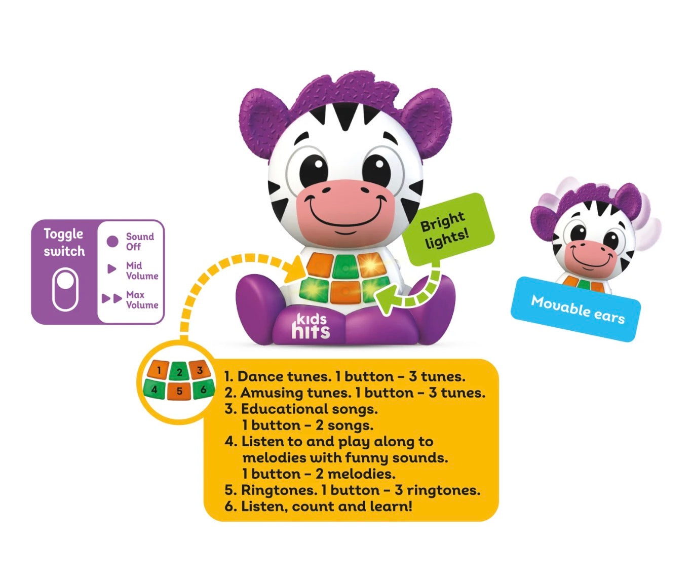 Kids Hits - Babykins Zebra