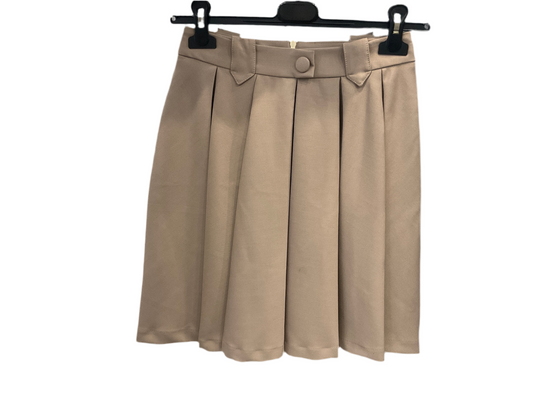 FUNFUN BEIGE SKIRT FCJSK02158