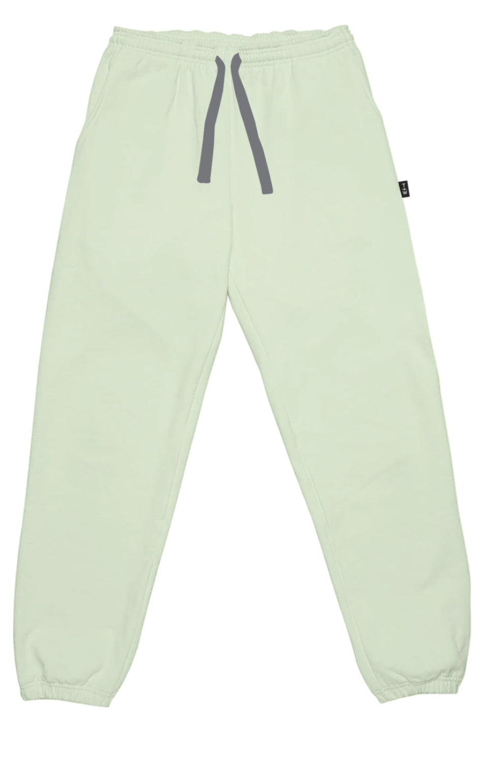 Tiny Whales - Good Vibes Long Sleeve Tee with Seafoam Green Sweatpants