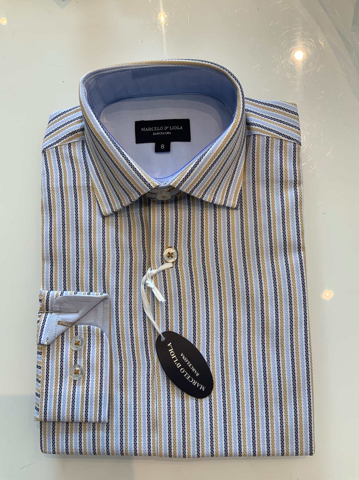 Leo and Zach Long Sleeve Dress Shirt Fall 24