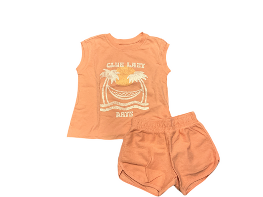 Tiny Whales - Club Lazy Days Short Set