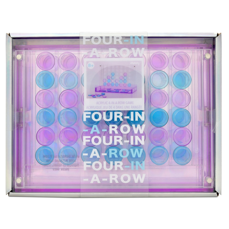 IScream Acrylic 4 In a Row Game - Shop at LeTank NYC