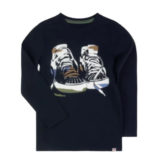 Appaman Graphic Long Sleeve Tee- Sneaker Game