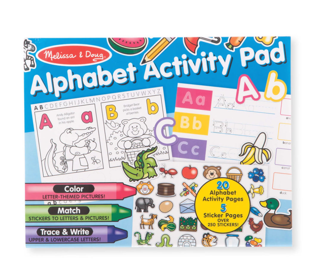 Melissa & Doug - Alphabet Activity Sticker Pad