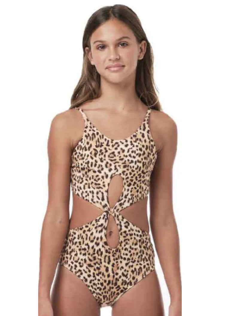 Submarine - Leapord One-Piece Swim Suit