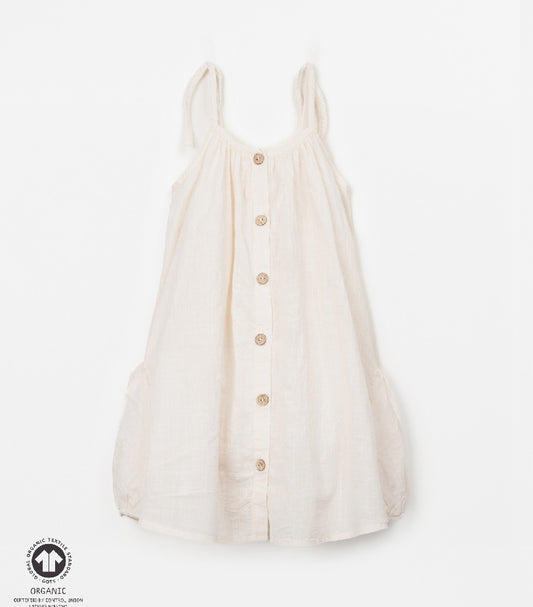 Play Up - Button Woven Dress
