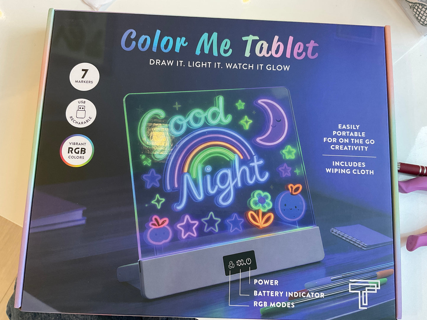TRENDTECH- LED BOARD COLOR ME TABLET
