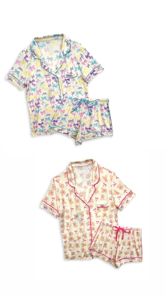 KatieJ Pajamas Junior Short Pajama Sets