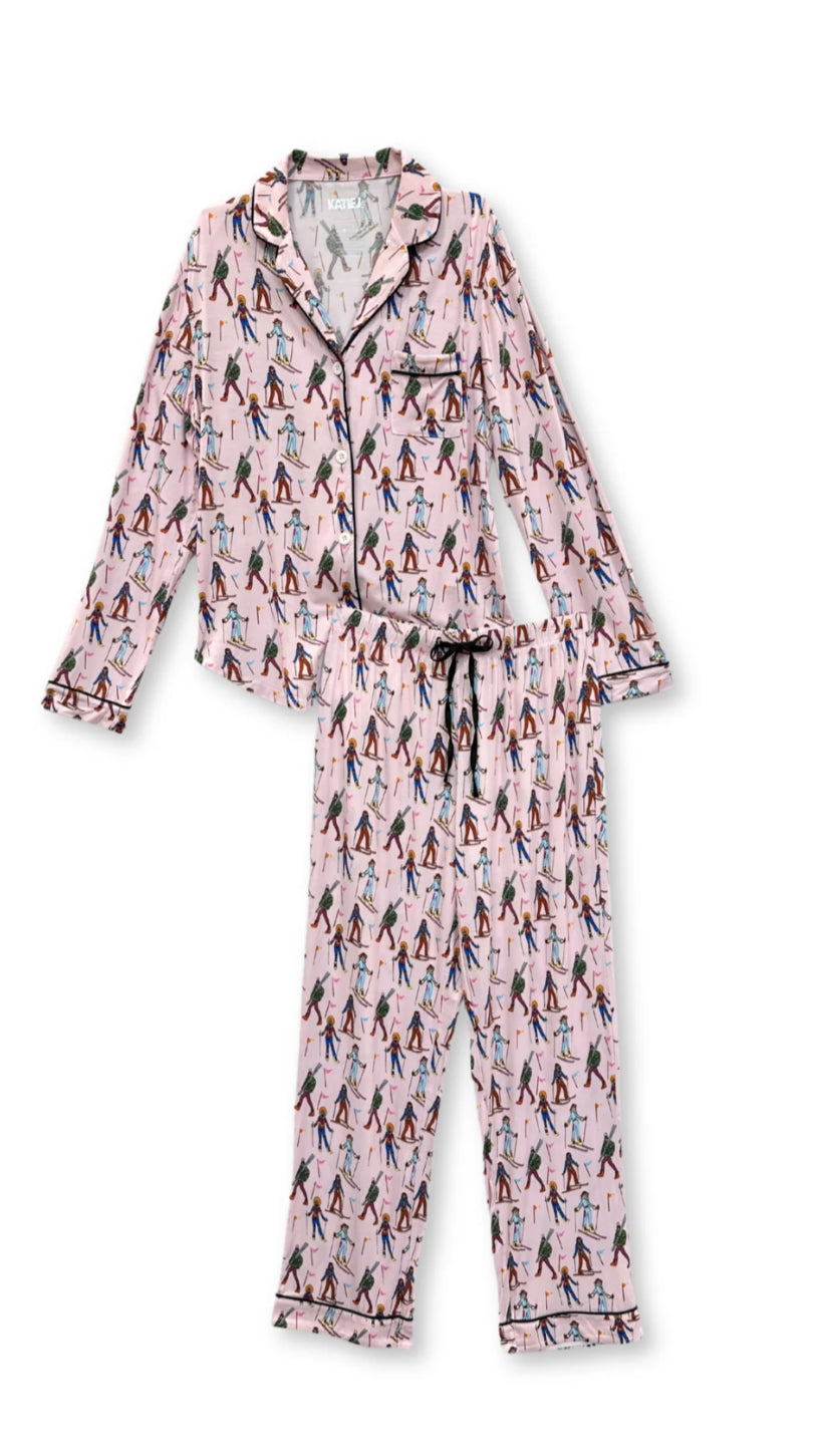 Katie J - Tween (little girl) Long Sleeve & Pants PJ Set