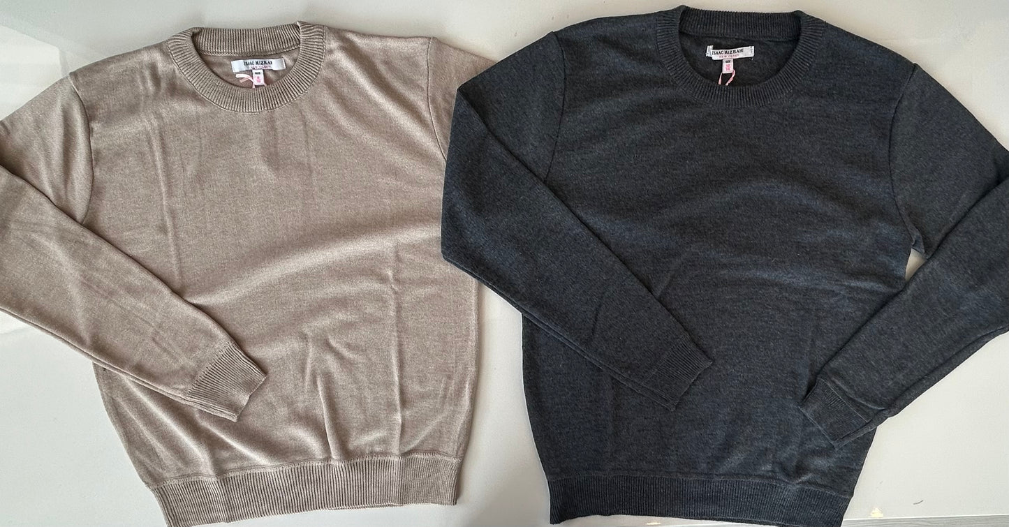 Isaac Mizrahi crew neck sweater