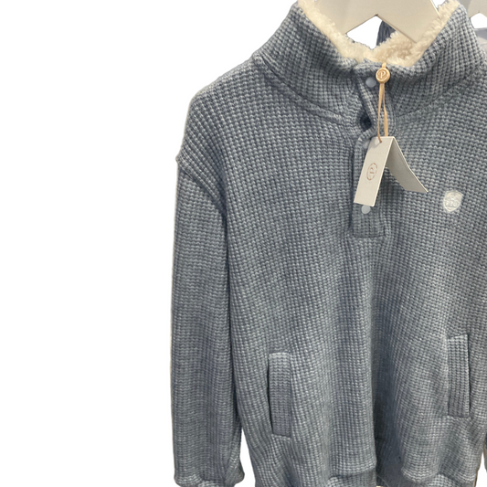 Patachou - Melange Blue Boy Sweater