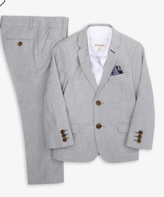 Appaman - High Rise Grey Stretchy Mod Suit