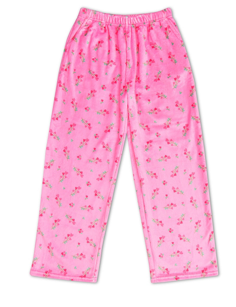 Iscream Theme Sweet Pink Plush Pants