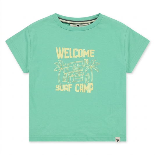 Stains & Stories - Boys Short Sleeve T-shirt, Emerald