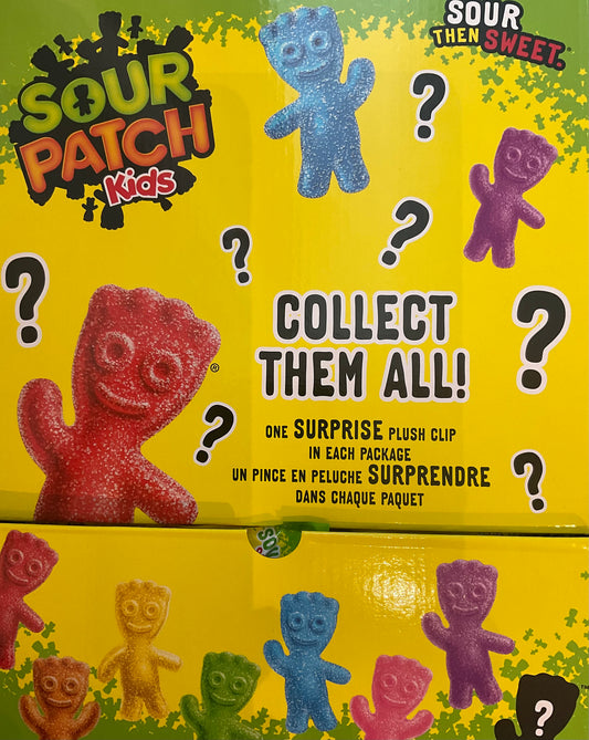 Iscream sour patch plush clips blind box