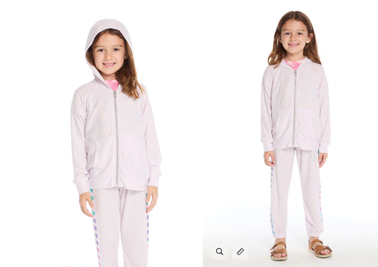 Chaser Love Hearts Hoodie and sweatpants set