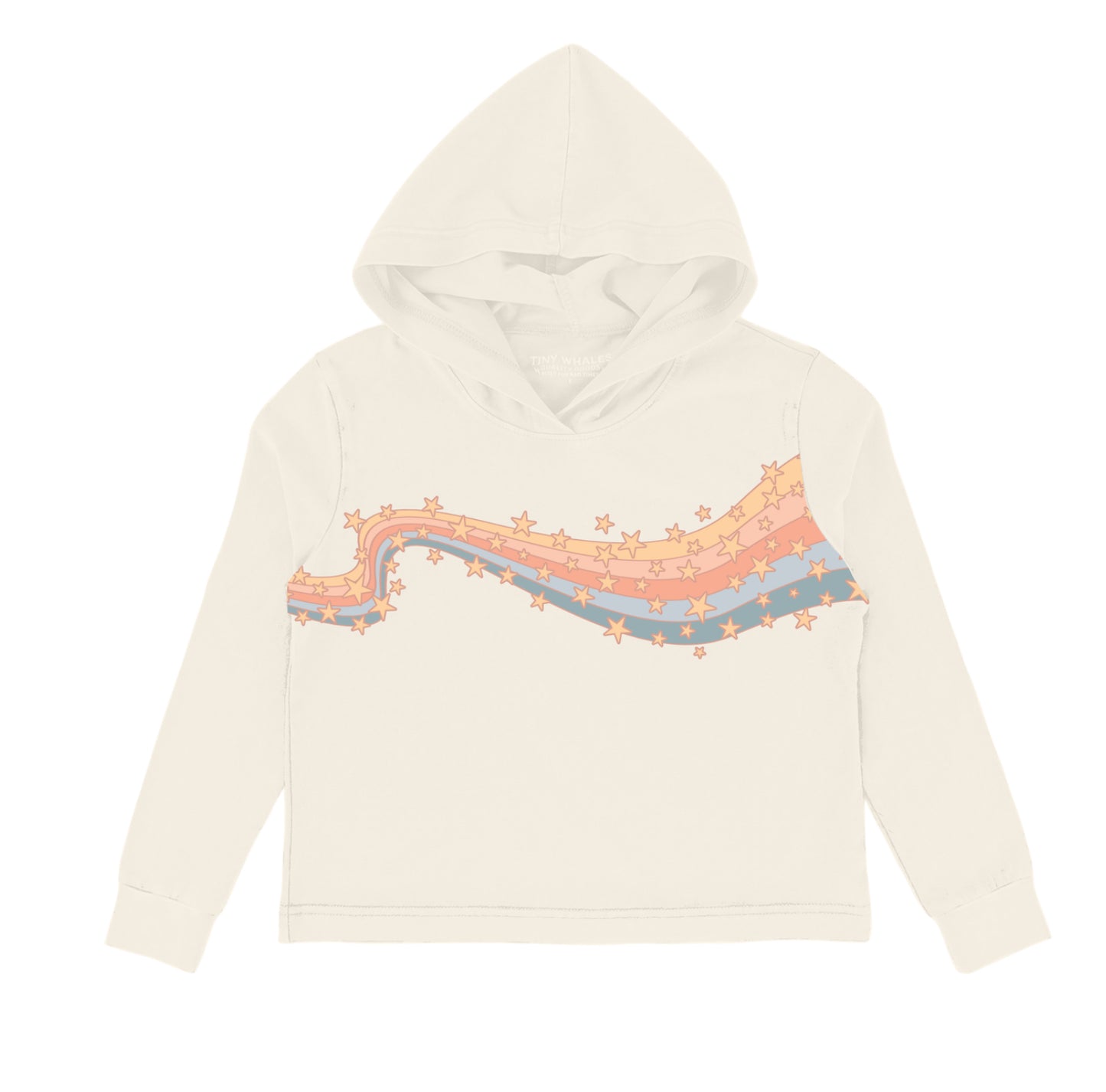 Tiny Whales - Cosmos Hooded Long Sleeve Tee Set