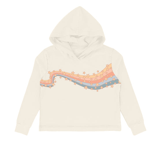 Tiny Whales - Cosmos Hooded Long Sleeve Tee Set