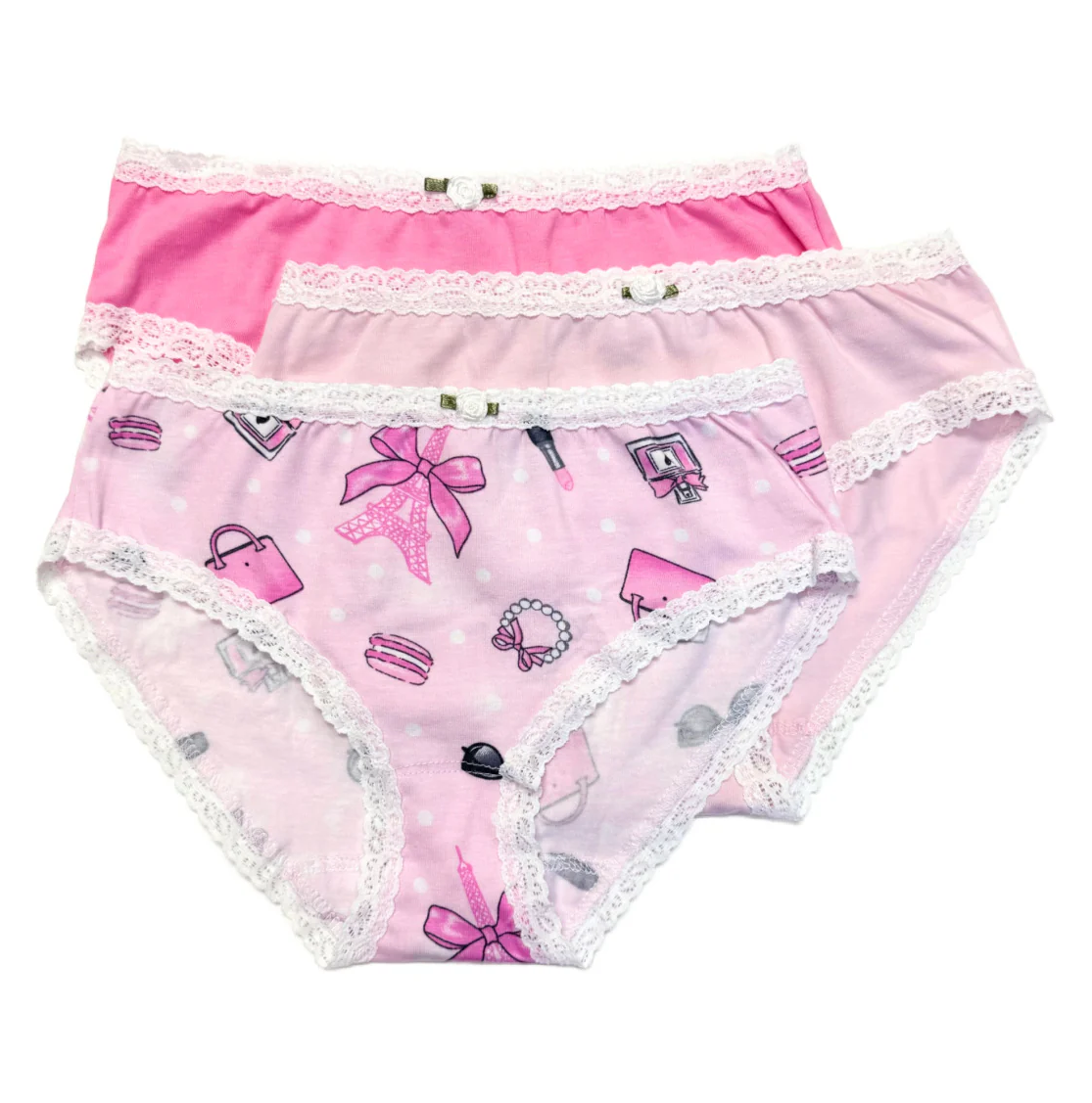 ESME Girls Underwear - 3PK Panties Jadore Paris