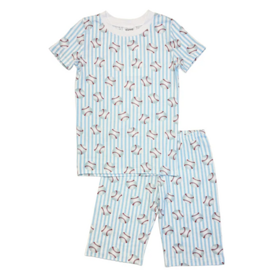 Esme Boys Short Sleeve Set Baseball