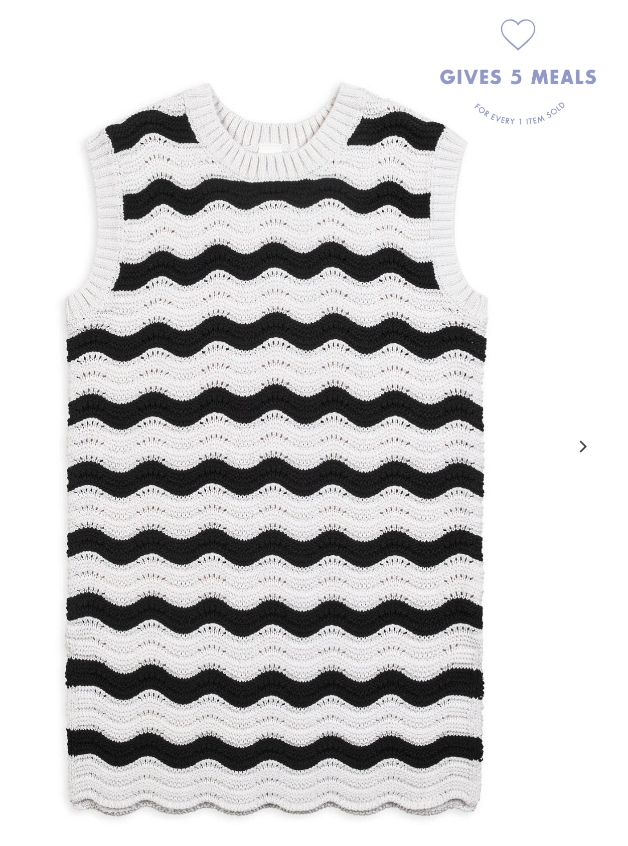 Limeapple - Reina Crochet Knit Cover Up Dress